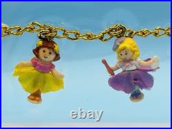 Polly Pocket 1998 FLOWER FAIRY BRACELET 100% Complete 1998 Vintage Bluebird Polly Pocket 1998 FLOWER FAIRY BRACELET 100% Complete 1998 Vintage Bluebird