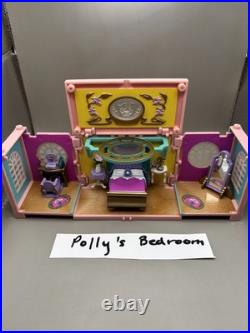 Polly Pocket 1999 Vintage Deluxe Mansion Dream Builders 4pc Set 16 of 19 Pieces