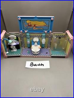 Polly Pocket 1999 Vintage Deluxe Mansion Dream Builders 4pc Set 16 of 19 Pieces