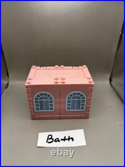 Polly Pocket 1999 Vintage Deluxe Mansion Dream Builders 4pc Set 16 of 19 Pieces