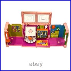 Polly Pocket 1999 Vintage Dream Builders Deluxe Mansion Playset With Accessories