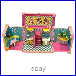 Polly Pocket 1999 Vintage Dream Builders Deluxe Mansion Playset With Accessories