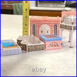 Polly Pocket 1999 Vintage Dream Builders Deluxe Mansion Playset With Accessories