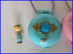Polly Pocket 2 Pack Pretty Present and Dress Up Lockets Complete