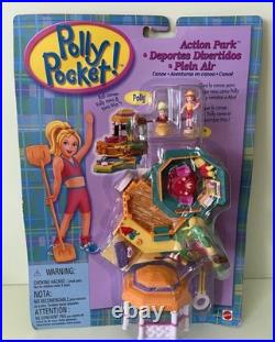 Polly Pocket ACTION PARK Collection CANOE Playset 1998 Vintage Bluebird