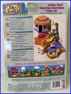 Polly Pocket ACTION PARK Collection CANOE Playset 1998 Vintage Bluebird
