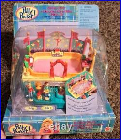 Polly Pocket Action Park ICE SKATING RINK Playset 1998 Vintage Bluebird NIB NEW