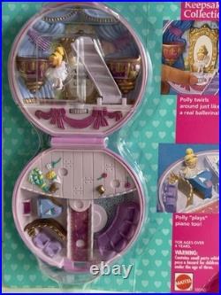 Polly Pocket BALLERINA POLLY Grand Ballet Compact 1989 Vintage Bluebird MOC NEW
