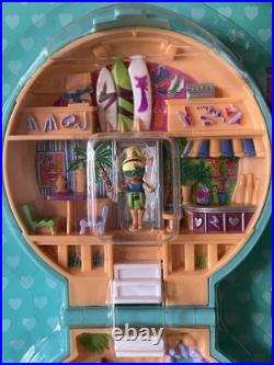 Polly Pocket BEACH PARTY Compact + Free Float & Figure MOC 1989 Vintage Bluebird Polly Pocket BEACH PARTY Compact + Free Float & Figure MOC 1989 Vintage Bluebird