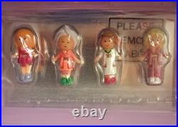 Polly Pocket BEAUTY CASE PLAYSET withPretty Me Cosmetics 1991 Bluebird NIB Vintage