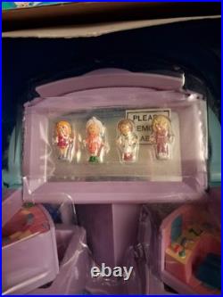 Polly Pocket BEAUTY CASE PLAYSET withPretty Me Cosmetics 1991 Bluebird NIB Vintage