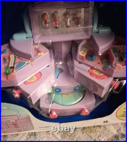 Polly Pocket BEAUTY CASE PLAYSET withPretty Me Cosmetics 1991 Bluebird NIB Vintage