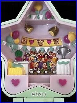 Polly Pocket BEAUTY PAGEANT Ring & Case 100% COMPLETE 1992 Vintage Bluebird