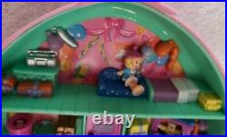 Polly Pocket BIRTHDAY PARTY STAMPER SET INTERIOR COMPLETE! 1 doll CLEAN