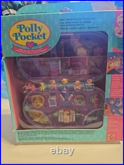 Polly Pocket Baby Stampin Playground Blue Vintage, Compact. New In Packaging
