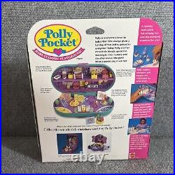 Polly Pocket Baby Stampin' Playground Vtg 1995 Mattel Blue Bird Playset #13763