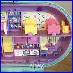 Polly Pocket Babysitting Stamper Play Set Complete Excellent Bluebird Vintage