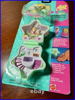 Polly Pocket Bathing Beauty Pageant Ring & Ring Case Keepsake 1994 New VTG