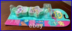 Polly Pocket Bathing Beauty Pageant Ring & Ring Case Keepsake 1994 New VTG
