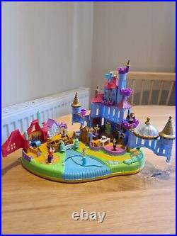Polly Pocket Beauty And The Beast Playset Castle Figures Disney Vintage