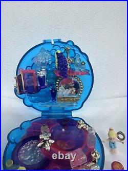 Polly Pocket BlueBird 1996 Crystal Bubble Bubbly Bath Sparkle Surprise Complete