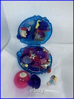 Polly Pocket BlueBird 1996 Crystal Bubble Bubbly Bath Sparkle Surprise Complete