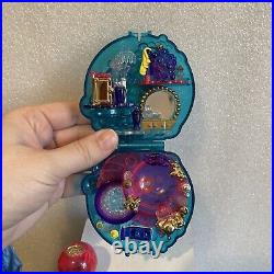 Polly Pocket BlueBird 1996 Crystal Bubble Bubbly Bath Sparkle Surprise Complete