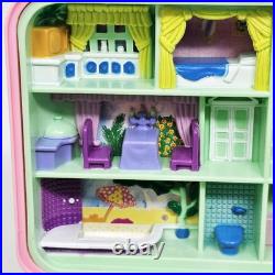 Polly Pocket Bluebird 1989 Polly's Pool Party Playset 100% Complete VGC Vintage