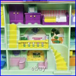 Polly Pocket Bluebird 1989 Polly's Pool Party Playset 100% Complete VGC Vintage