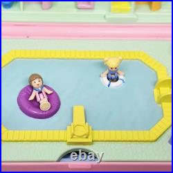Polly Pocket Bluebird 1989 Polly's Pool Party Playset 100% Complete VGC Vintage
