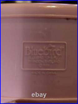 Polly Pocket Bluebird 1989 Pool Party Compact & Lot Of 12 PP Dolls & Misc Acces