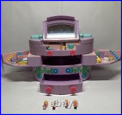 Polly Pocket Bluebird 1991 Pullout Playhouse Jewelry Box Complete Vintage NICE