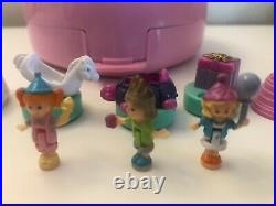 Polly Pocket Bluebird 1992 Partytime Party Time Birthday Stamper 3 Dolls toy