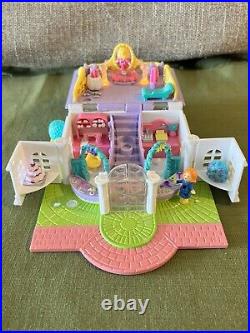 Polly Pocket Bluebird Complete 1994 9 Pc. Light Up Bridal Salon Vintage Mattel