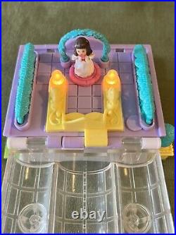 Polly Pocket Bluebird Complete 1994 9 Pc. Light Up Bridal Salon Vintage Mattel