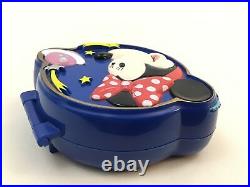 Polly Pocket Bluebird Minnie Mouse Space Playcase 4 Figures complete 1996