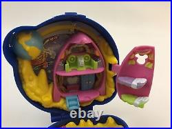 Polly Pocket Bluebird Minnie Mouse Space Playcase 4 Figures complete 1996