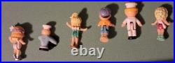 Polly Pocket Bluebird Rare Dolls Vintage Lot Of 6