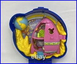 Polly Pocket Bluebird Vintage Disney 1996 Minnie Mouse Space Playcase Complete