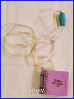 Polly Pocket Book Vintage 1995 Garden Sparkle Locket Bluebird Toys