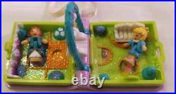 Polly Pocket Book Vintage 1995 Garden Sparkle Locket Bluebird Toys