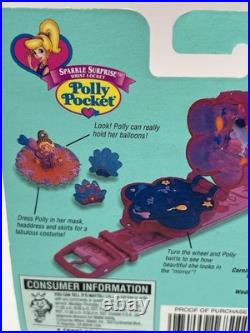 Polly Pocket CARNIVAL QUEEN Bracelet Playset 1996 Vintage Bluebird NEW SEALED