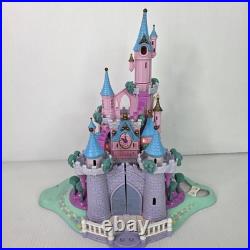 Polly Pocket CINDERELLA Enchanted Light Up CASTLE 1995 Vtg Bluebird with6 figures