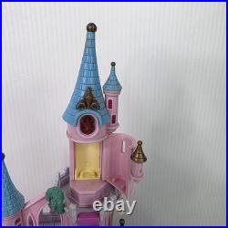 Polly Pocket CINDERELLA Enchanted Light Up CASTLE 1995 Vtg Bluebird with6 figures