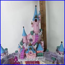 Polly Pocket CINDERELLA Enchanted Light Up CASTLE 1995 Vtg Bluebird with6 figures