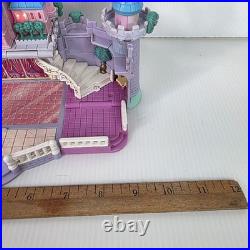 Polly Pocket CINDERELLA Enchanted Light Up CASTLE 1995 Vtg Bluebird with6 figures