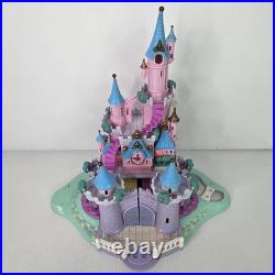 Polly Pocket CINDERELLA Enchanted Light Up CASTLE 1995 Vtg Bluebird with6 figures