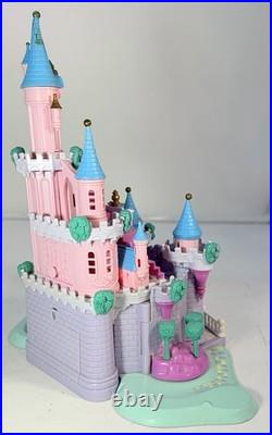 Polly Pocket CINDERELLA Light Up CASTLE 1995 Vintage Bluebird With 7 Figures