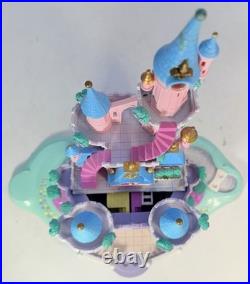 Polly Pocket CINDERELLA Light Up CASTLE 1995 Vintage Bluebird With 7 Figures