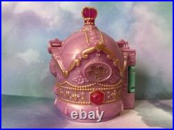 Polly Pocket CROWN PALACE + SPARKLE BALLERINA bundle 1996 Vintage Bluebird